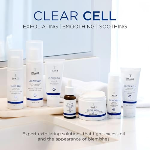 Image Skincare Clear Cell Salicylic Clarifying Pads Exfoliating Wipes To Clarify Pores For Oily Prone Skin 60 Pads