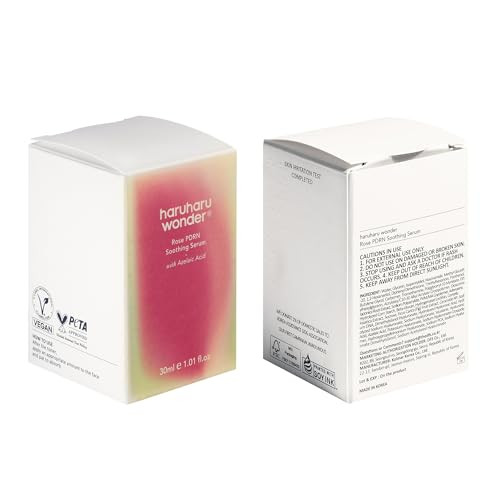 Haruharu Wonder Rose Pdrn Soothing Serum With Azelaic Acid Redness Relief Barrier Repair Bulgarian Rose Lightweight Formula For Sensitive Skin Fragrance Free Korean Skincare Vegan 1.01 Fl.Oz