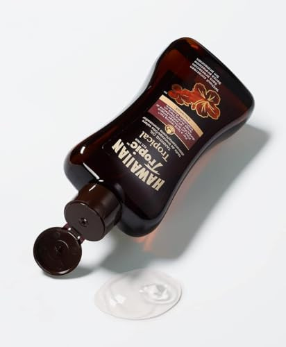 Hawaiian Tropic Dark Tanning Oil Original - 8 Oz Pack Of 4