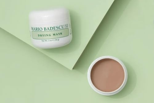 Mario Badescu Drying Mask For All Skin Types - Clarifying Mask That Eliminates Oil - Formulated With Sulfur & Zinc Oxide 2 Ounce (Pack Of 1)