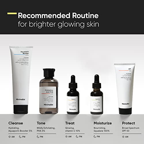 Minimalist 100% Squalane Oil For Face & Skin | Lightweight Moisturizes Improves Skin Hydration & Reduces Fine Lines | Restores Suppleness Firmness & Elasticity Of Skin | 1 Fl Oz / 30 Ml