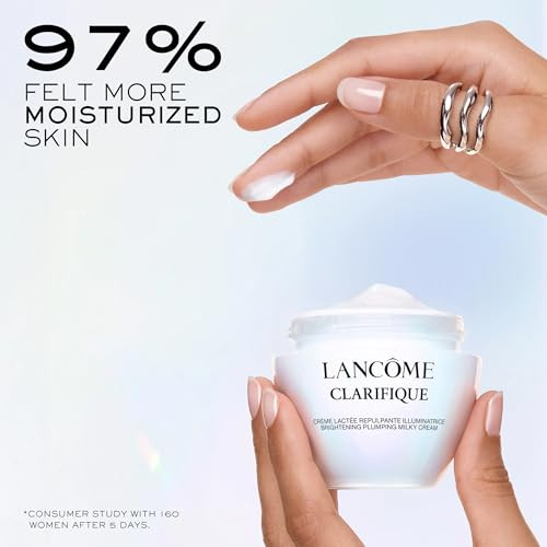 Lanc Me Clarifique Brightening Duo Set Limited Edition Pro-Solution Serum 1.0 Fl. Oz. & Plumping Milky Cream 1.7 Fl. Oz. Targets Dark Spots & Post-Acne Marks Radiant Skin Set