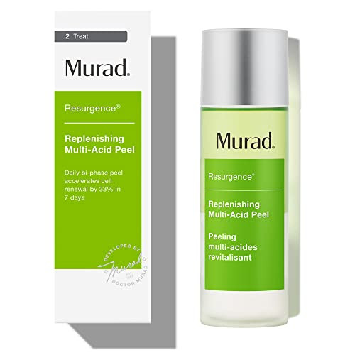 Murad Replenishing Multi-Acid Peel - Resurgence Aha/Bha Salicylic And Glycolic Acid Peel - Skin Renewing Face Peel - Daily Facial Peel Skin Care Treat 3.3 Fl Oz