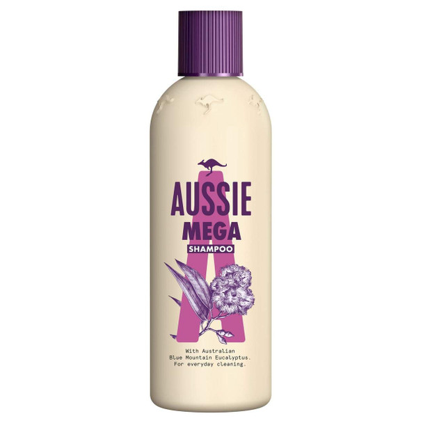 Aussie Mega Everyday Cleaning Shampoo 300ml