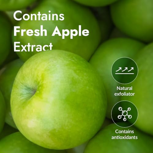 Mizon Apple Smoothie Peeling Gel For Smooth Glowing Skin Deep Cleansing And Gentle Exfoliation With Natural Elasticity For Face (120Ml 4.1 Fl Oz)