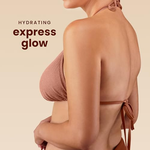 Hawaiian Tropic Aloha Glow Self Tanning Mousse Express Tan 6.7 Oz Self Tanner Mousse Fake Tan Self Tan Mousse 1 Hour Express Self Tanner Foam Quick Tan Express Tanning Mousse 6.7 Oz