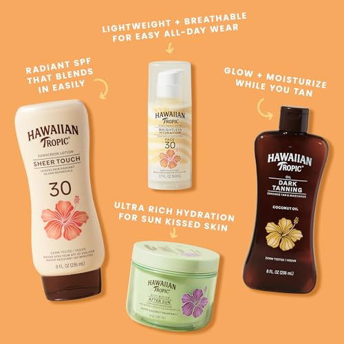 Hawaiian Tropic Aloha Glow Self Tanning Water 6.4Oz Self Tanner Spray Tan Fake Tan Self Tan Water Sunless Tanner Self Tanning Spray Body Bronzer Deep Bronze Tan Self Tanning Mist 6.4Oz