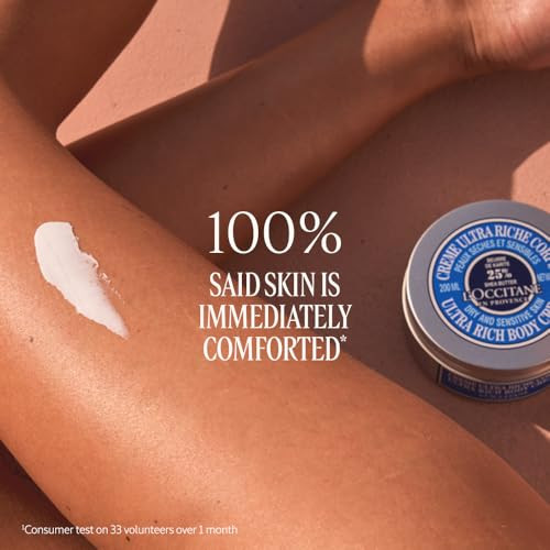 L'occitane Shea All Day Body Skincare Set Ultra Rich Cream Hand Lotion Foot Balm Nourishing Lip Care Hydrate & Comfort Dry Cracked Skin