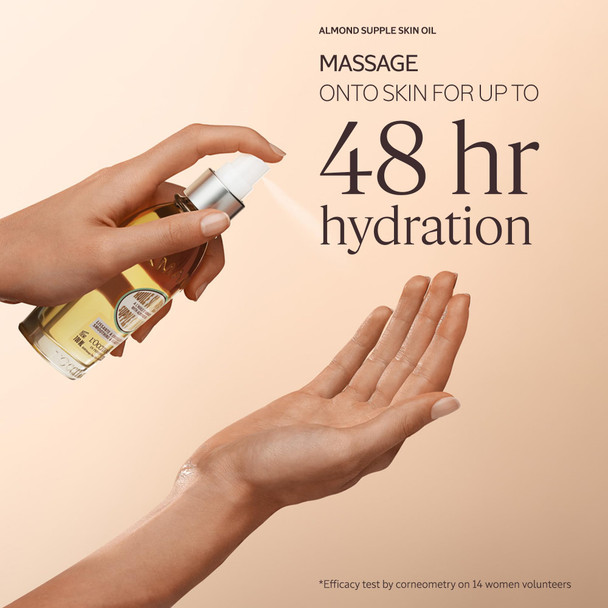 L'occitane Almond Greatest Hits: Cleansing Shower & Supple Skin Oils Moisturizer & Hand Cream Purifies Hydrates Smooths Skin Bath & Body Set