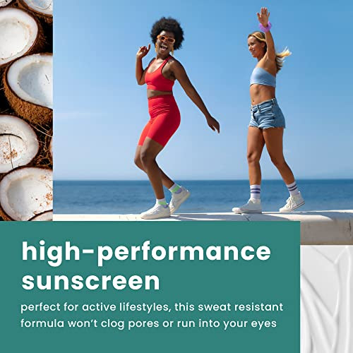Hawaiian Tropic Everyday Active Lotion Sunscreen Spf 50 8Oz & Weightless Hydration Face Sunscreen Spf 30 1.7Oz Bundle