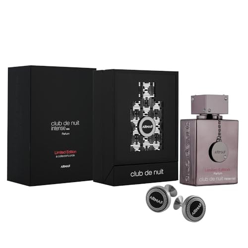 Armaf Club De Nuit Intense Limited Edition For Men Parfum Spray (With Cufflinks) 3.6 Ounce