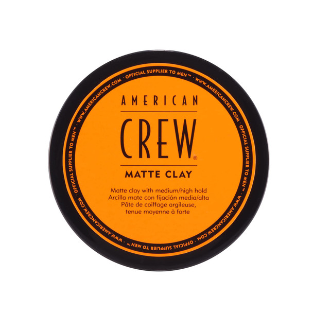 American Crew Men's Hair Matte Clay (Old Version) Like Hair Gel With Medium/High Hold ( ) 3 Oz Pack Of 1