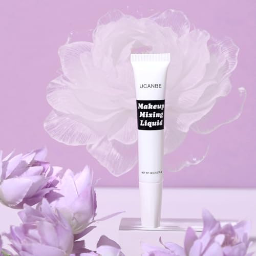 Ucanbe Makeup Mixing Liquid - Multi-Use Makeup Transformer - Custom Durability Eyeshadow Waterproof Eyeliner Shimmer Powder Pigment Enhancer ( Clear) 0.27 Fl Oz 1 Pcs