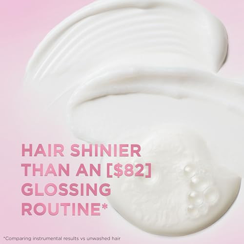 L'oreal Paris Sulfate Glossing Shampoo And Conditioner Set With Glycolic Acid Provides Intense Glass Shine & Smoothness Suitable For Dull Dry And Color-Treated Hair Everpure Set 13.6 Fl Oz