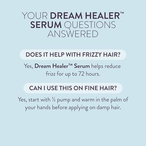 Pureology Strength Cure Dream Healer Hair Serum - Lightweight Leave-In Treatment Split End Hair Repair Smoothing & Strengthening Heat Protectant Vegan