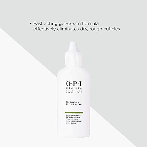Opi Prospa Exfoliating Cuticle Cream Cuticle Remover For Nails Gel Cream Formula For Dry Rough Hands 0.9 Fl Oz