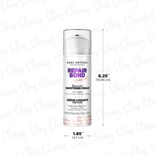 Marc Anthony Anti-Frizz Hair Styling Cream - Smooths Strengthens & Adds Shine