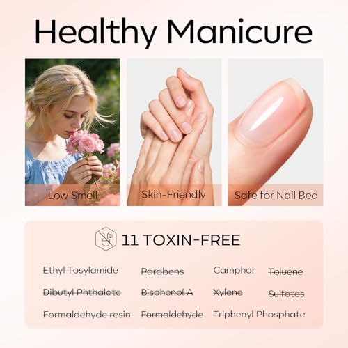 Modelones Nail Restore Kit Nail Strengthener Repair Fix Kit For Damaged Nails Hardener Extra Strong Gel Glue Dip Powder Clear Color Nail File Nail Buffer No Lamp Required 10Ml 0.51 Fl Oz 28 G 1 Oz