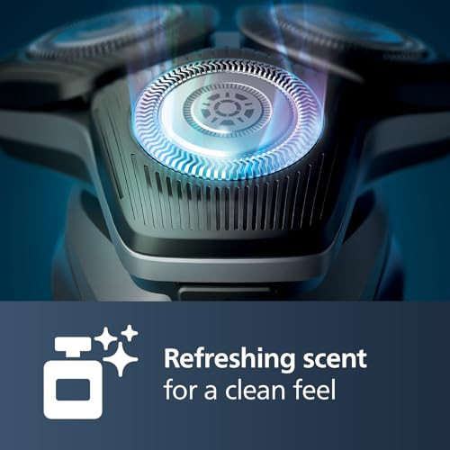 Norelco Philips Quick Clean Pod Cartridge Lubricates Shaver And Eliminates Cut Hair 6X Cartridges (Up To 1.5Yr Supply) Bd9011Az 5.4 Fl Oz