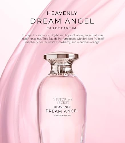 Victoria's Secret Heavenly Dream Angels Eau De Parfum Notes Of Prismatic Musk Raspberry Nectar & Amber Crystals Perfumes For Women ( ) 1.7 Oz