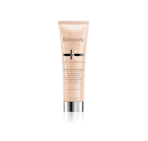 K Rastase Kerastase Curl Manifesto Cr Me De Jour Fondamentale Hair Cream - Leave In Treatment & Heat Protectant Controls Frizz & Enhances Curls 5.07 Fl Oz