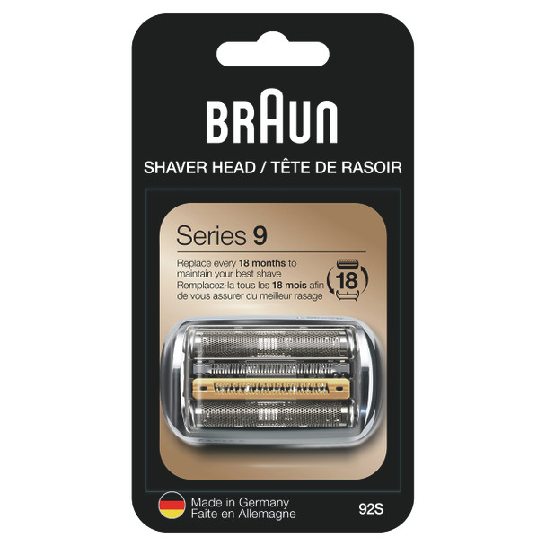 Braun Series 9 Men's Electric Shaver Head Original Blade Silver 92S