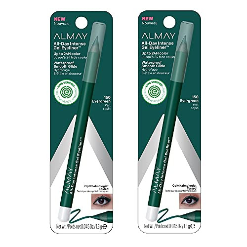 Almay Almay All-Day Intense Gel Eyeliner Evergreen 150 Pack Of 2