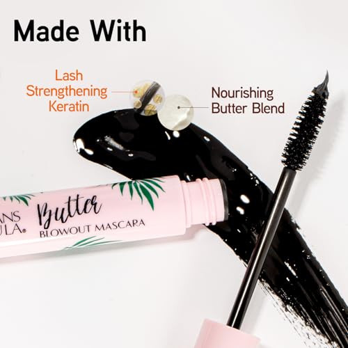 Physicians Formula Butter Blowout Keratin Infused Volumizing Lengthening Mascara Black Defining Curling Multiplying
