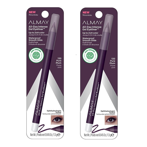 Almay Almay All-Day Intense Gel Eyeliner Pure Plum 130 Pack Of 2