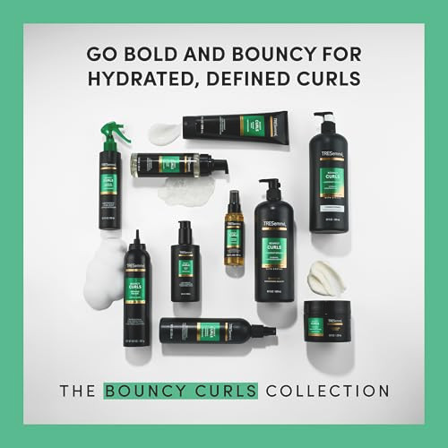 Tresemm Air Dry Foam Bouncy Curls Foam For Humidity Protection With Peptide Blend 1 Ct 7.5 Fl Oz