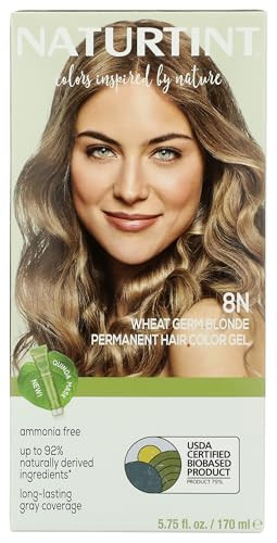 Naturtint Hair Color Permanent Wheat Germ Blonde 8N 5.75 Fl Oz
