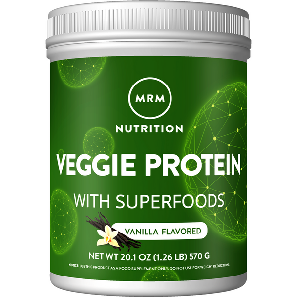 Veggie Protein with Superfoods Vanilla 20.1 oz by Metabolic Response Modifier