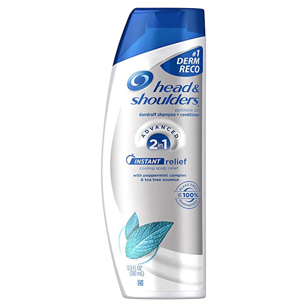 Head & Shoulders Instant Relief 2 in 1 Dandruff Shampoo + Conditioner - 12.8 oz