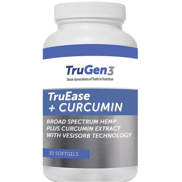 TruEase  Curcumin 30 softgels by TruGen3