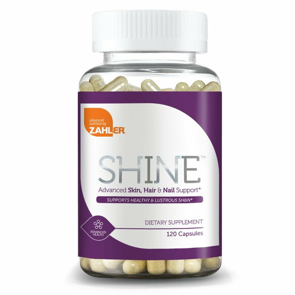 Shine Skin Hair & Nail Support 120 caps by Advanced Nutrition by Zahler
