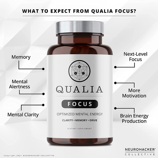 Qualia Focus 40 Caps By Neurohacker