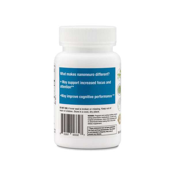 Nanoneuro 30 Caps By Biopharma Scientific