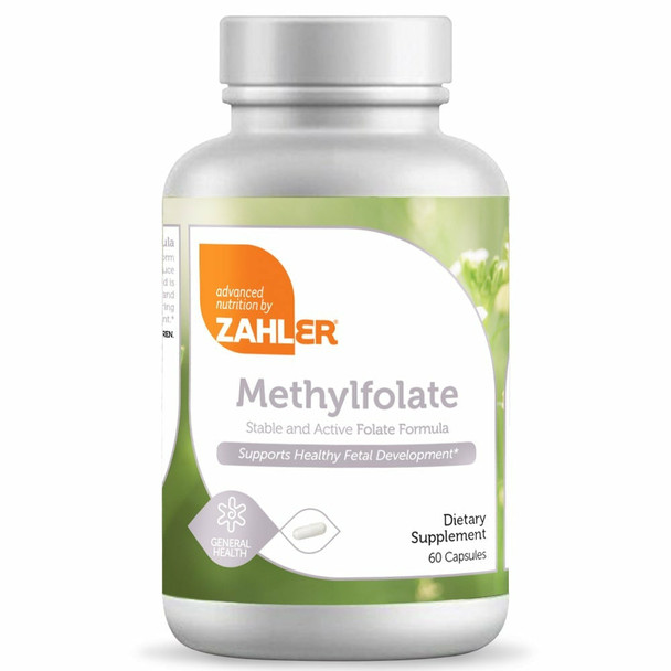 Methyl Folate 60 caps by Advanced Nutrition by Zahler