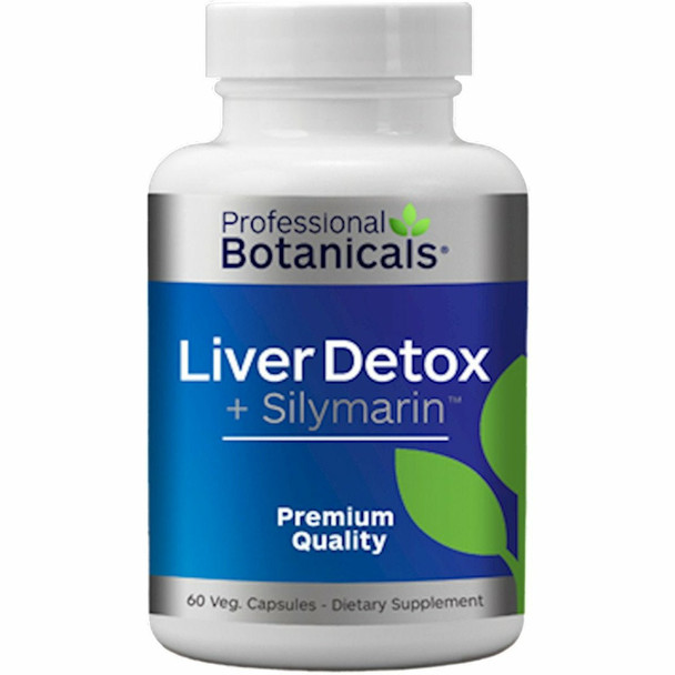 Liver Detox  Silymarin 60 caps by Professional Botanicals