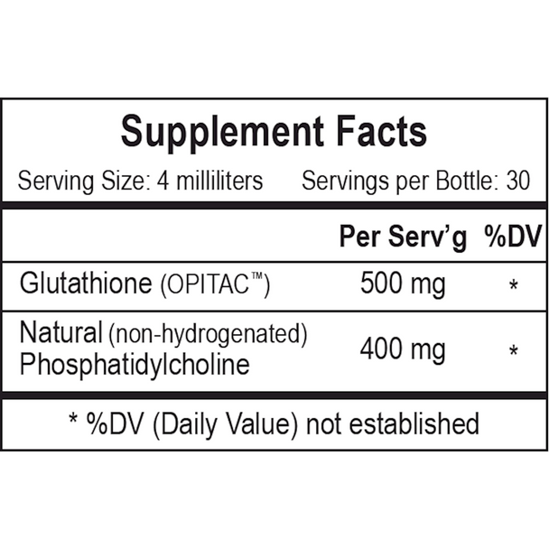Liposomal Glutathione 4 oz by Empirical Labs