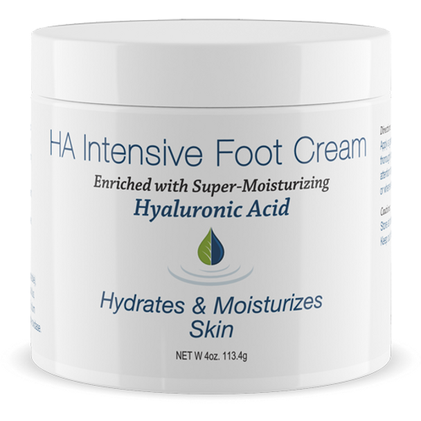 HA Intensive Foot Cream 4 oz by Hyalogic