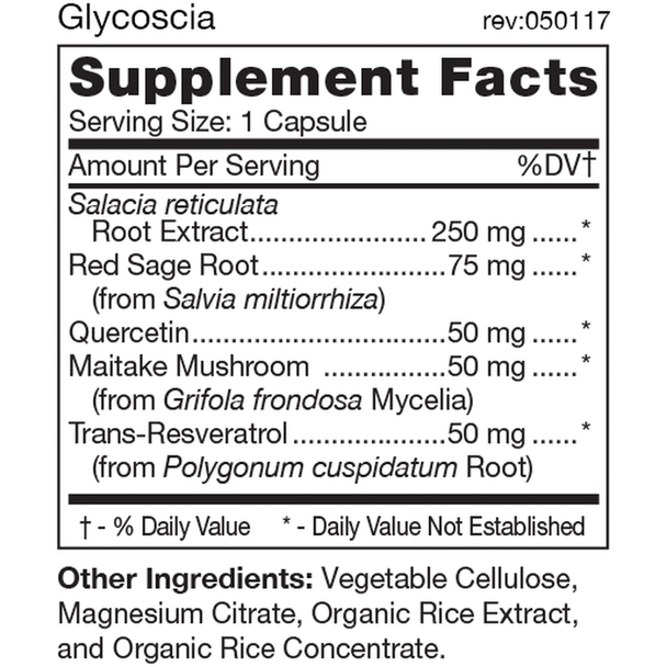 Glycoscia 60 caps by DAdamo Personalized Nutrition