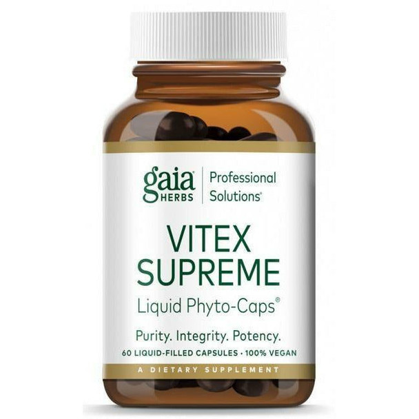 Vitex Supreme 60 Liquid Phyto-Caps by Gaia Herbs