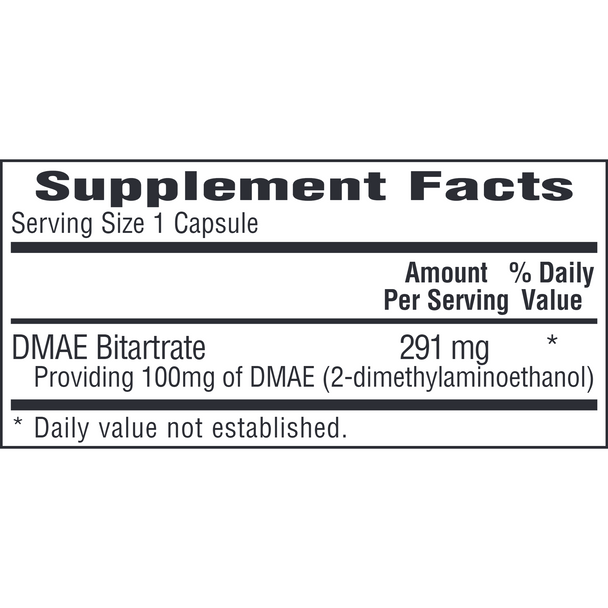 DMAE 100 mg 100 caps by Bio-Tech