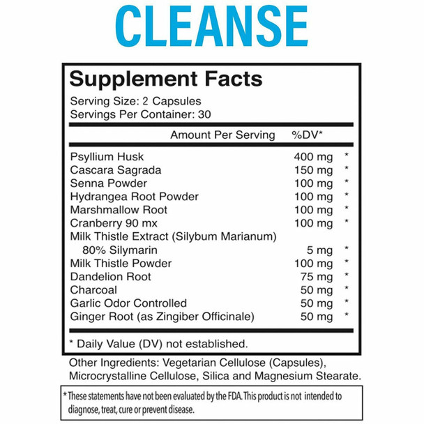 Cleanse 60 caps by Fenix Nutrition