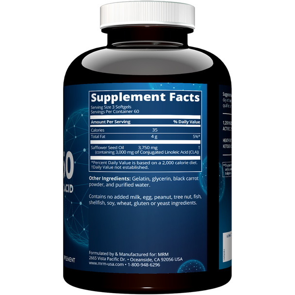 CLA 1250 mg 180 softgels by Metabolic Response Modifier