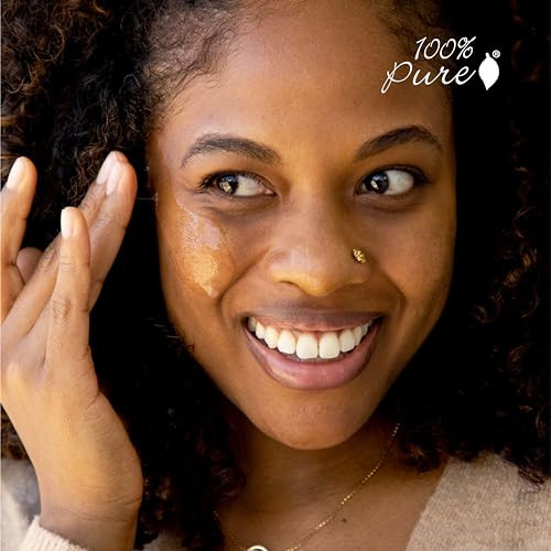 100% Pure Vitamin C Face Serum Hydrating Glow Skin Care With Ala 1 Fl Oz