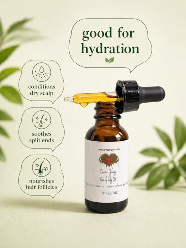 Goodygoody Oil Homemade Organic Rosemary & Clove Hair Growth Oil Jamaican Extra