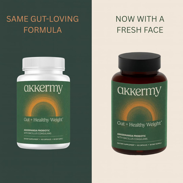 Akkermy Akkermansia Probiotic For Appetite Suppressant & Craving Control