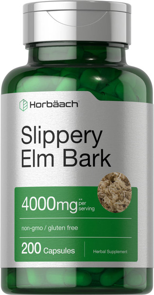 Horbaach Slippery Elm Bark Capsules